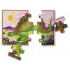 Melissa and Doug 13791 - Dřevěné puzzle - Dinosauři