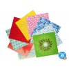 Folia 470/1515 - Papíry na origami, motiv Tropical, 15x15 cm, 50 listů