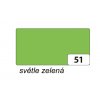 Folia 6122/51 barevná čtvrtka - 220 g/m2, A4, 1 list, světle zelený