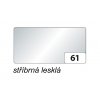 Folia 6122/61 barevná čtvrtka - 220 g/m2, A4, 1 list, stříbrný lesklý
