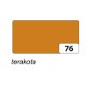 Folia 6122/76 barevná čtvrtka - 220 g/m2, A4, 1 list, terakota