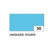 Folia 614/50 30 barevný karton - 300 g/m2, A4, 1 list, nebesky modrý