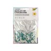 Folia 12530 - Sada na výrobu hvězd z perliček - barvy modro-stříbrná