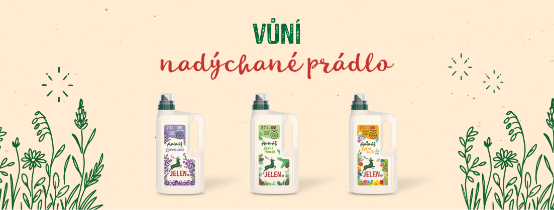 Jelení aviváže - nové vůně