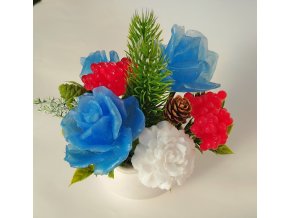 Vánoční ledové růže