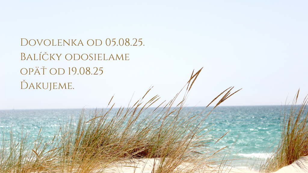 Dovolenka od 5.8 - 19.8. 2025