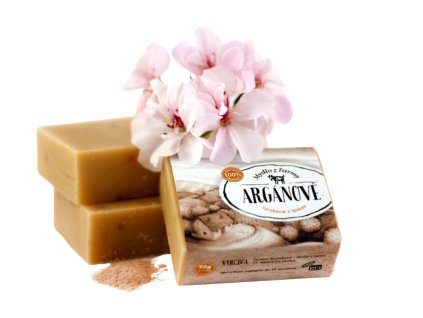 Argánové mydlo bez pozadia