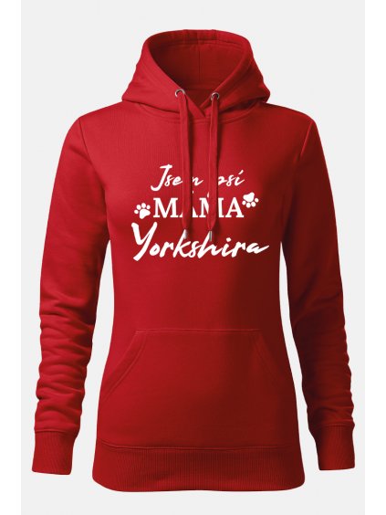 Mikiny PsíMáma ona červená