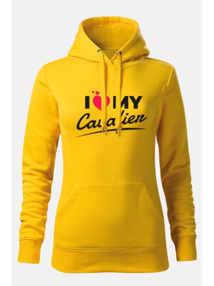 Mikiny ILoveNové ona žlutá