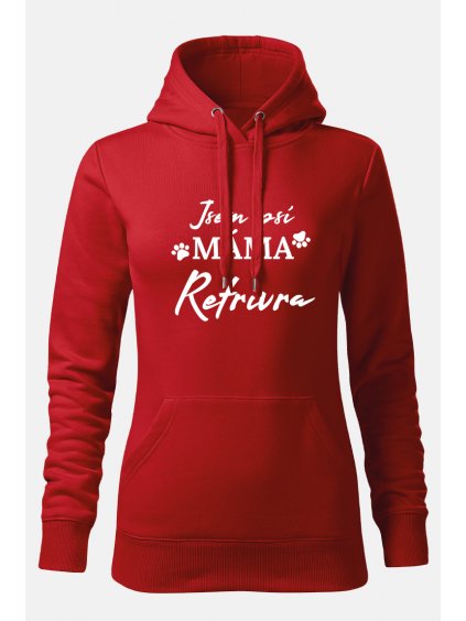 Mikiny PsíMáma ona červená