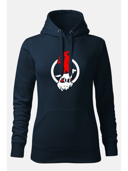 Dámská mikina kamen modra