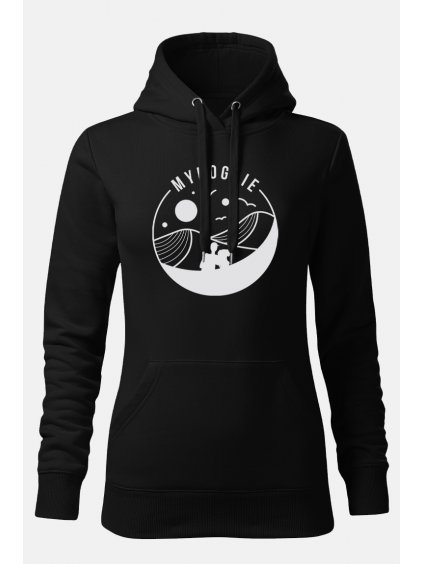 Dámská mikina kopecky cerna