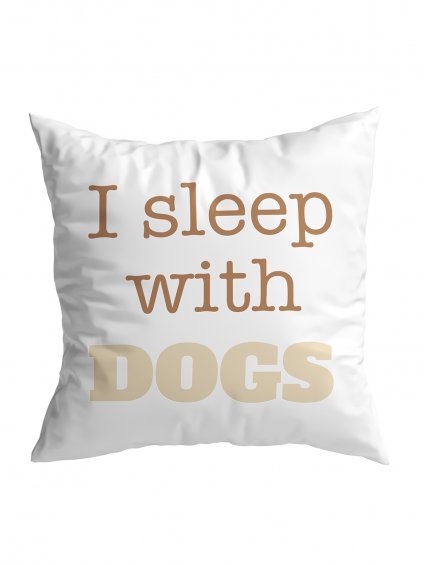 polštář i sleep with dog