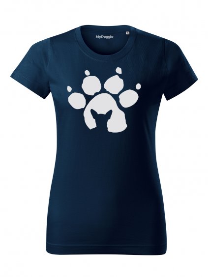 Tričko "Tlapka" - Čivava Dámské