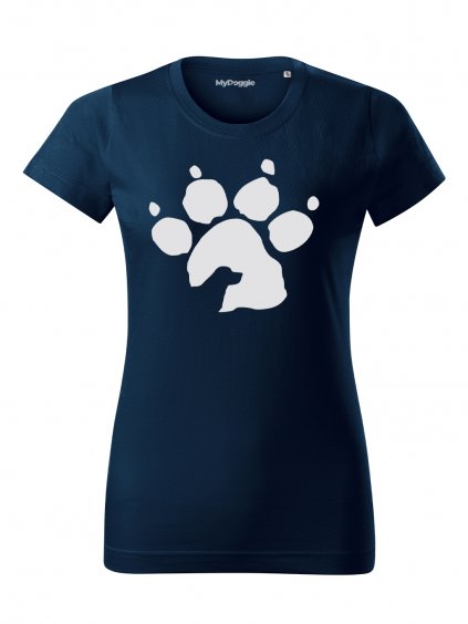 Tričko "Tlapka" - Labradorský retrívr Dámské