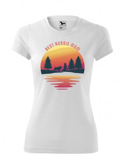 Funkční Tričko "Potok" - Australský ovčák Dámské