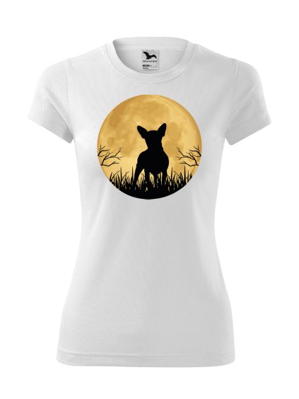Funkční Tričko "Měsíc" - Čivava Dámské
