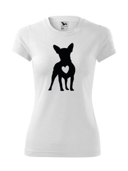 Funkční Tričko "Silueta" - Čivava Dámské