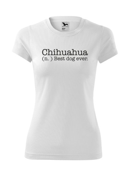 Funkční Tričko "Sloveso" - Čivava Dámské