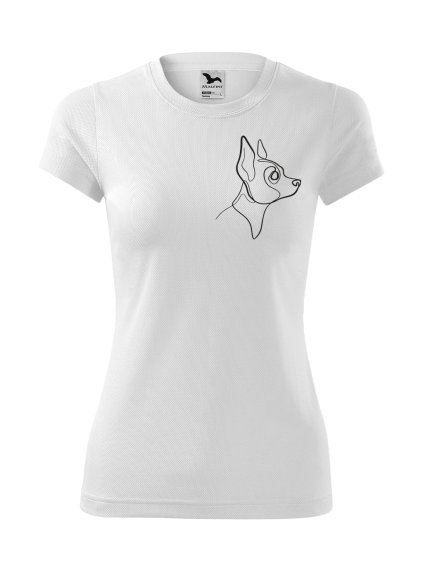 Funkční Tričko "Uši" - Čivava Dámské
