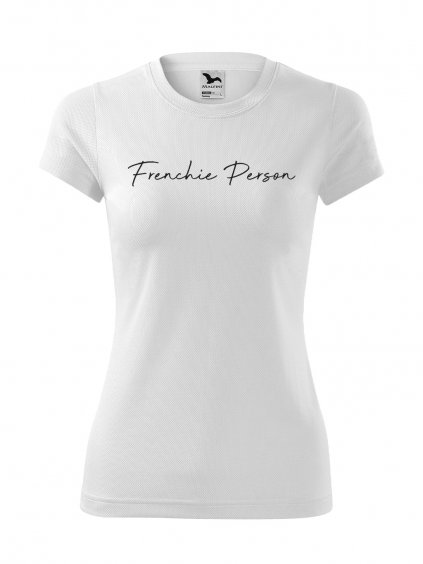 Funkční Tričko "Person" - Francouzský buldoček Dámské