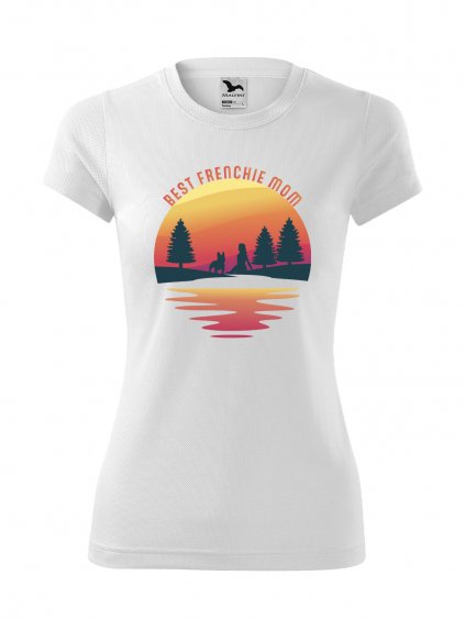 Funkční Tričko "Potok" - Francouzský buldoček Dámské
