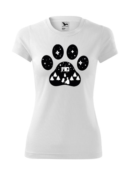 Funkční Tričko "Camping" - Kavalír Dámské