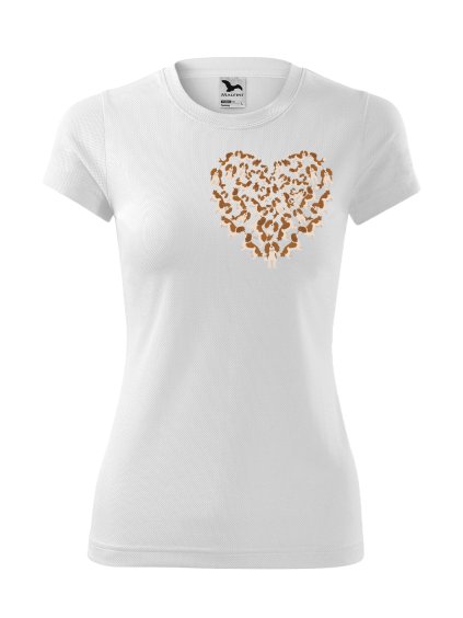 Funkční Tričko "Srdíčko" - Kavalír Dámské