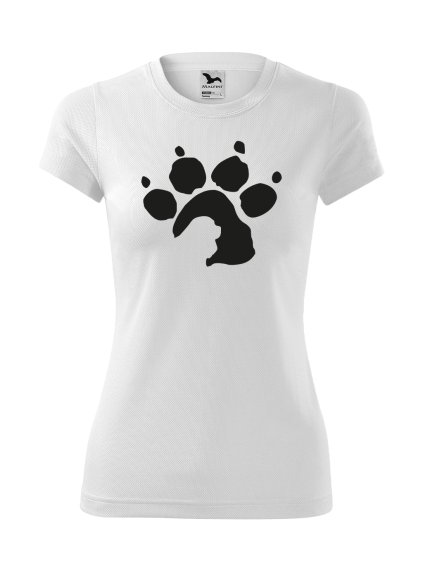 Funkční Tričko "Tlapka" - Kavalír Dámské