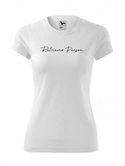 Funkční Tričko "Person" - Zlatý Retrívr Dámské
