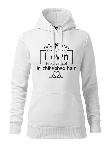 Mikina "Psí Chlupy" - Čivava Dámská