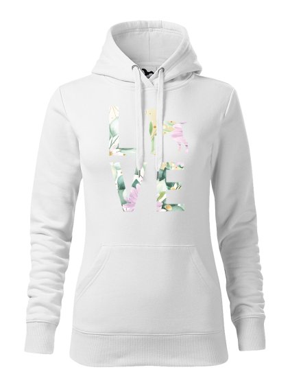 Mikina "Love Plemeno" - Vizsla Dámská