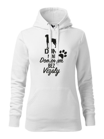 Mikina "Domov" - Vizsla Dámská