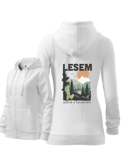 Mikina se Zipem "Les" - Kavalír Dámská
