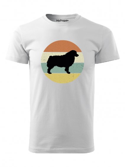 Tričko "Kolečko" - Australský ovčák Pánské