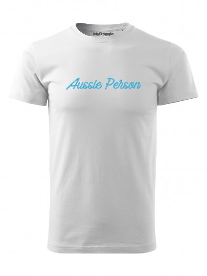 Tričko "Person" - Australský ovčák Pánské