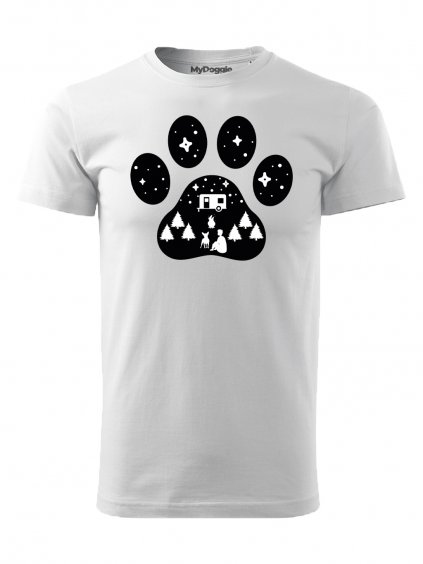 Tričko "Camping" - Čivava Pánské