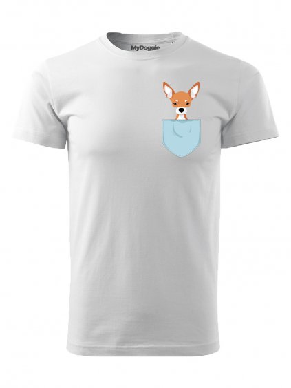 civava panske tricko kapsickaK bila