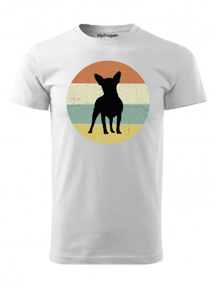 Tričko "Kolečko" - Čivava Pánské