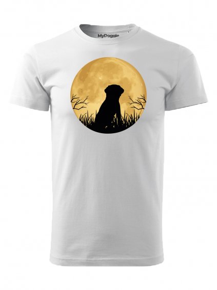 Tričko "Měsíc" - Labradorský retrívr Pánské