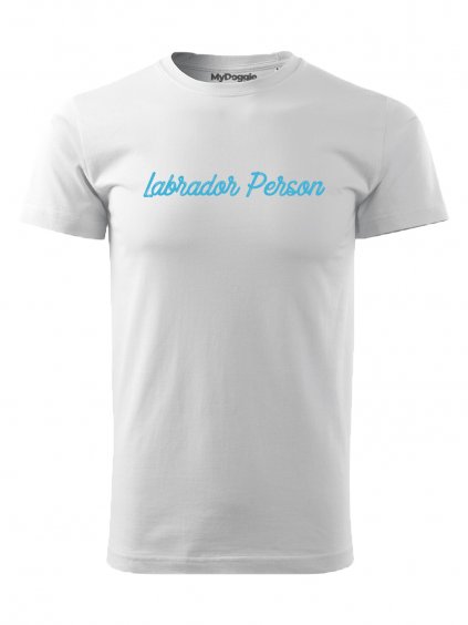 Tričko "Person" - Labradorský retrívr Pánské