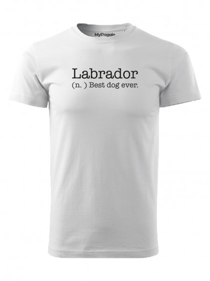 Tričko "Sloveso" - Labradorský retrívr Pánské