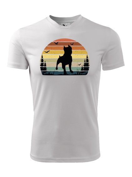 Funkční tričko "Vintage Les" Amstaff Pánské