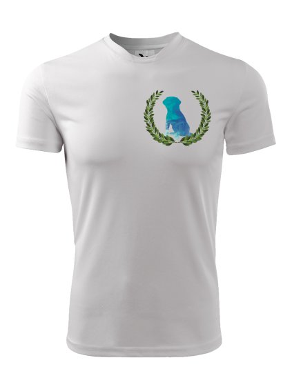 Funkční tričko "Listy Barevné" Labrador Pánské