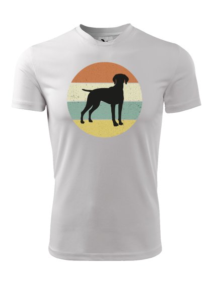 Funkční tričko "Kolečko" Vizsla Pánské