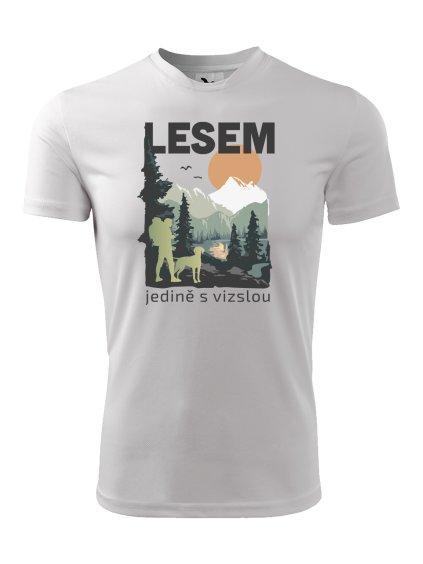 Funkční tričko "Les" Vizsla Pánské