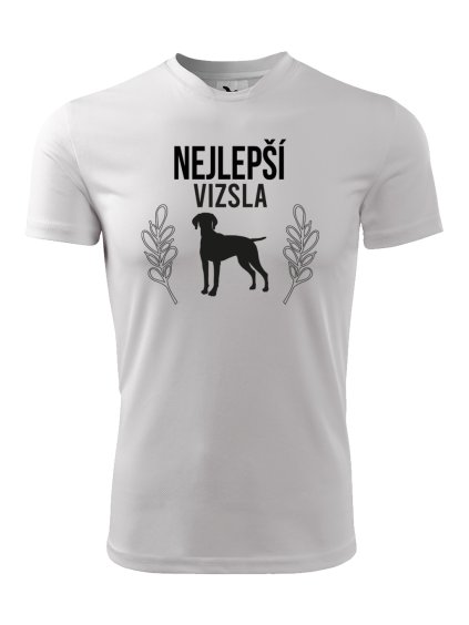 Funkční tričko "Nejlepší" Vizsla Pánské