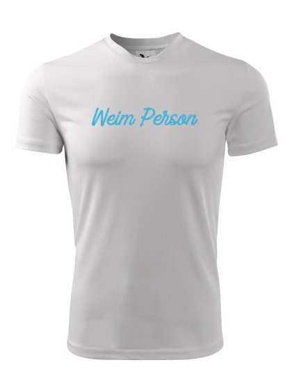 Funkční tričko "Person" Výmarský ohař Pánské