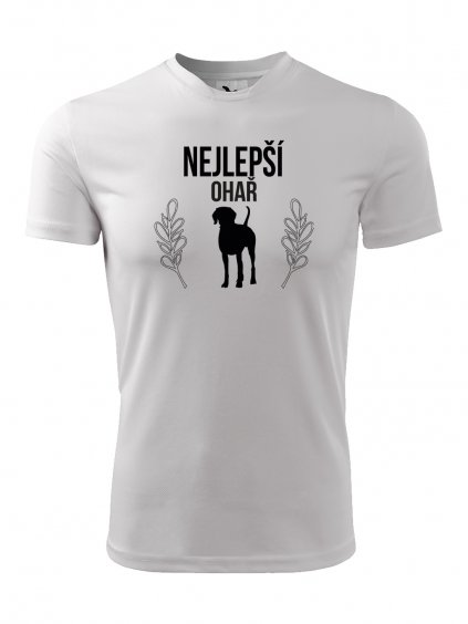 Funkční tričko "Nejlepší" Výmarský ohař Pánské