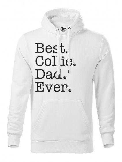 Mikina "Best Dad ever" - Border kolie Pánská